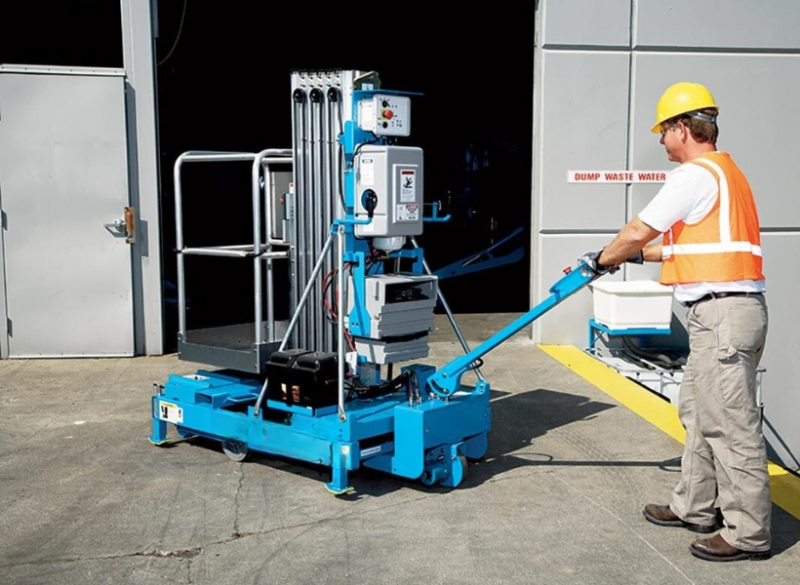 A Plataforma Individual Genie IWP 20 S pode se movimentar facilmente pelo canteiro de obras e sua instala��o � r�pida. Uma solu��o ideal para aplica��es de empreitada e manuten��o.