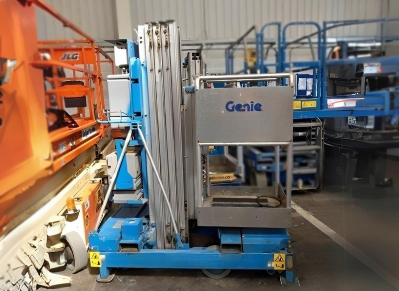 A Plataforma Individual Genie IWP 20 S pode se movimentar facilmente pelo canteiro de obras e sua instala��o � r�pida. Uma solu��o ideal para aplica��es de empreitada e manuten��o.