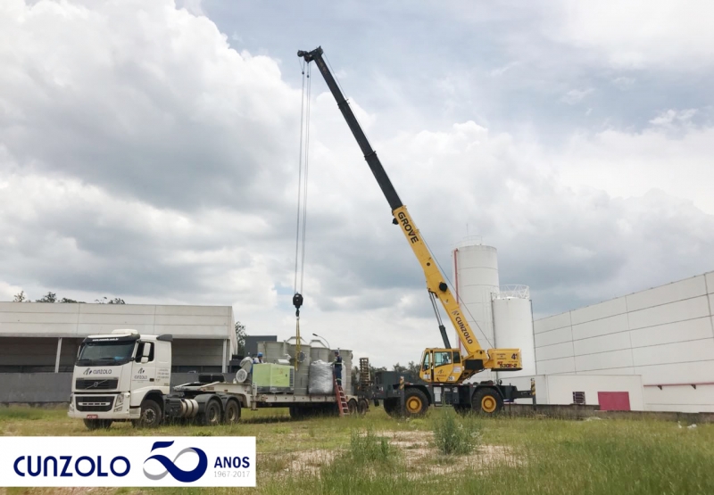 Transporte Pesado e Içamento de Peça em Jundiaí Operação completa de transporte Pesado, Içamento e Posicionamento de peças na cidade de Jundiaí - SP.