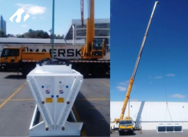 Içamento com Guindaste Rodoviário em Itatiba-SP Com o auxílio do Guindaste Rodoviário, a Cunzolo realizou uma operação de içamento na cidade de Itatiba-SP.