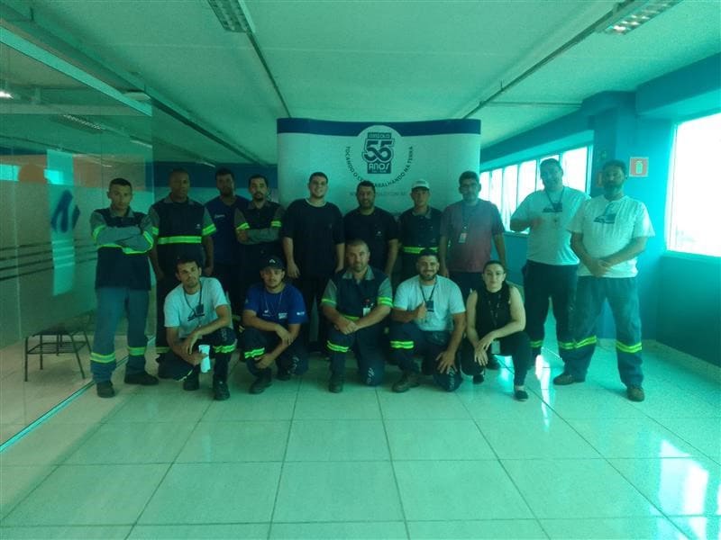 Equipe da Cunzolo em Treinamento