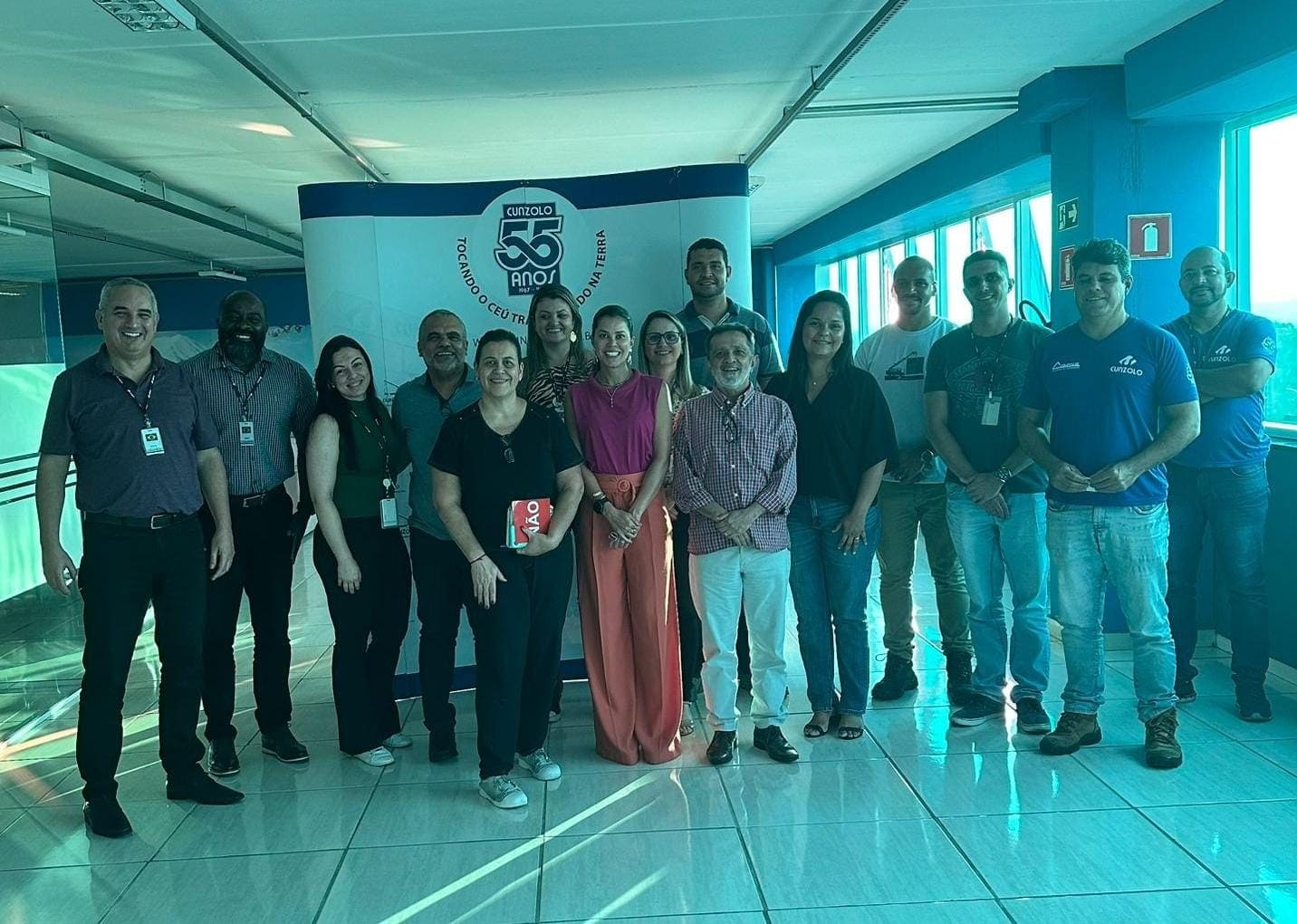 Treinamento com a equipe da Cunzolo em S�o Jos� dos Campos
