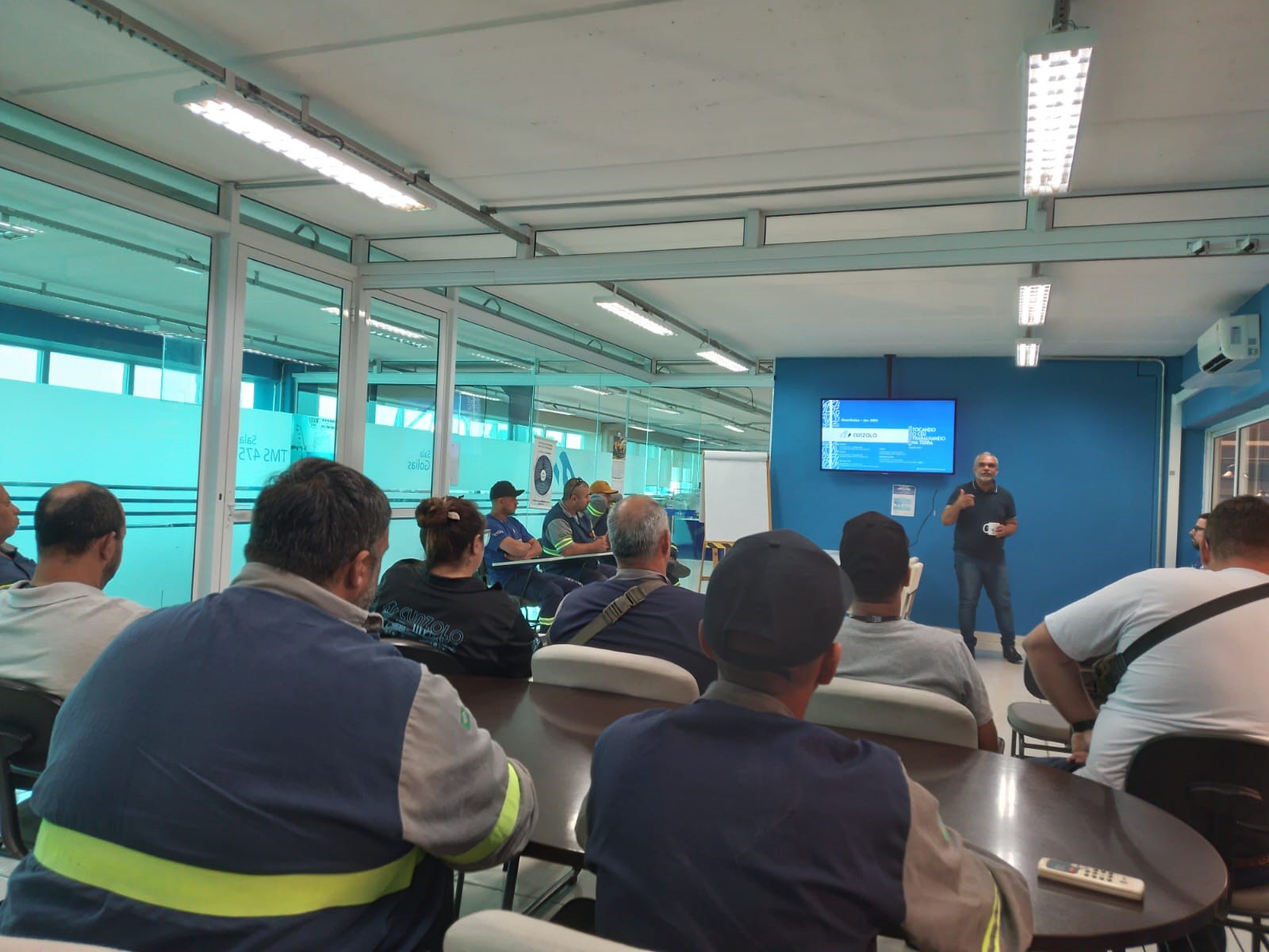 Treinamento na Cunzolo