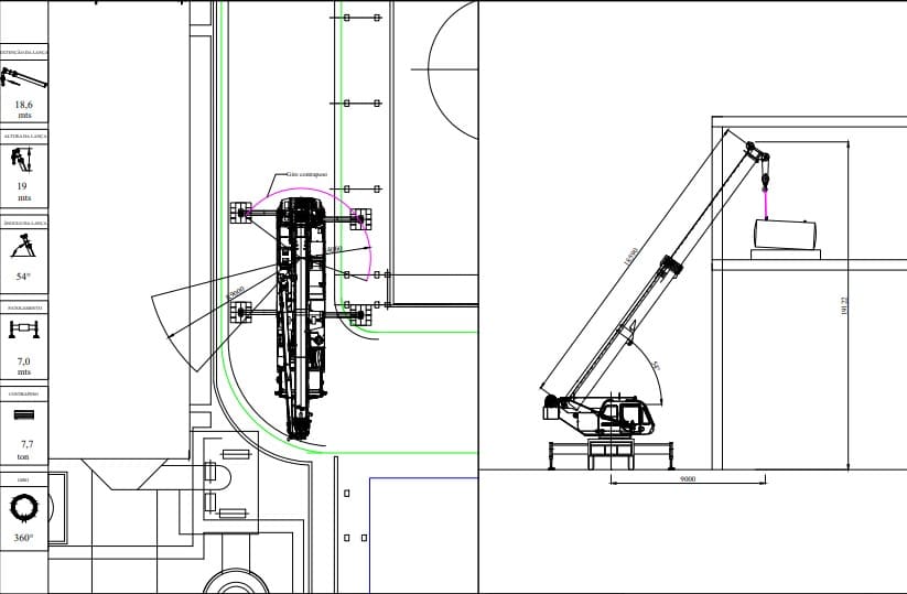 Estudo de rigging Cunzolo