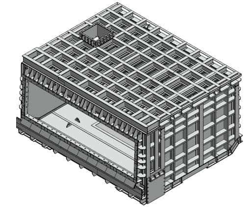 Forno montado Cunzolo