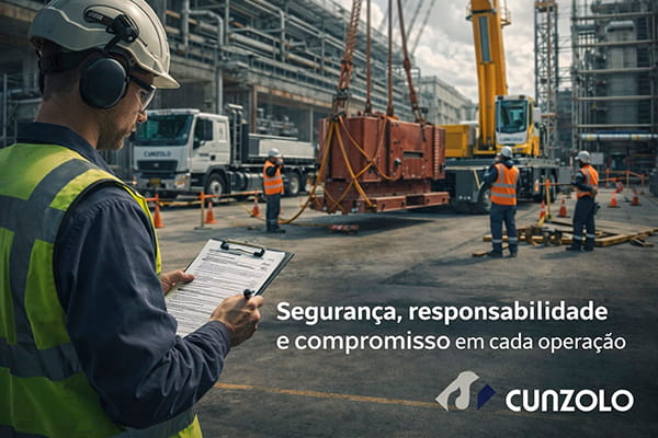 Seguran�a nas opera��es da Cunzolo