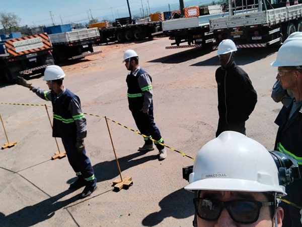 Equipe Cunzolo em treinamento