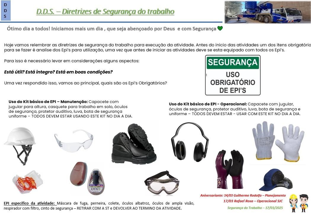 Diretrizes de Seguran�a Cunzolo