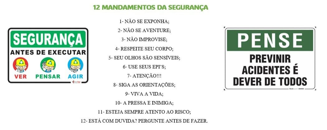 12 Mandamentos da Seguran�a