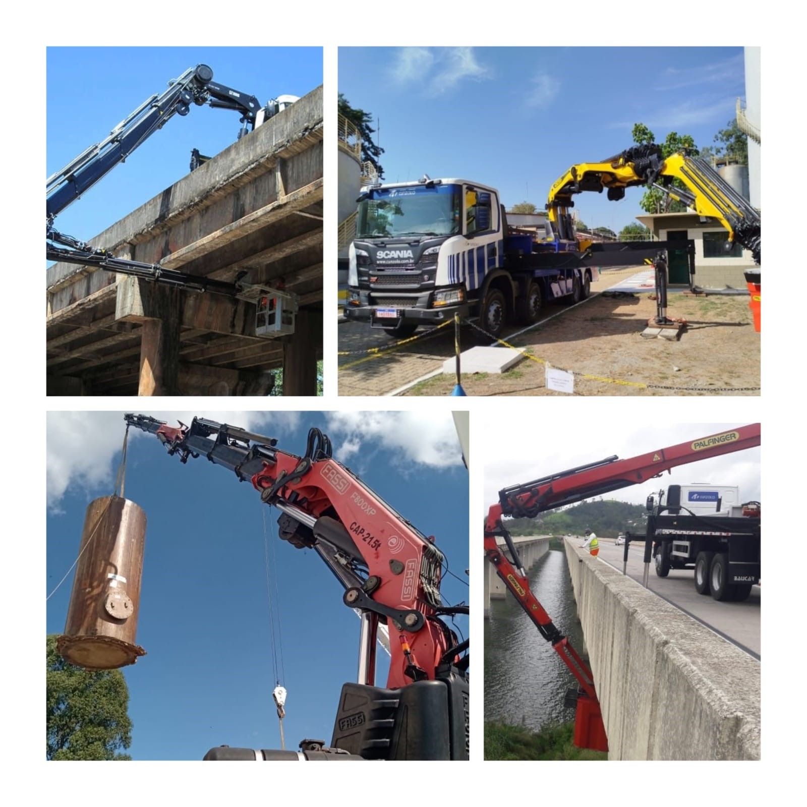 Palfinger, Fassi, Hiab