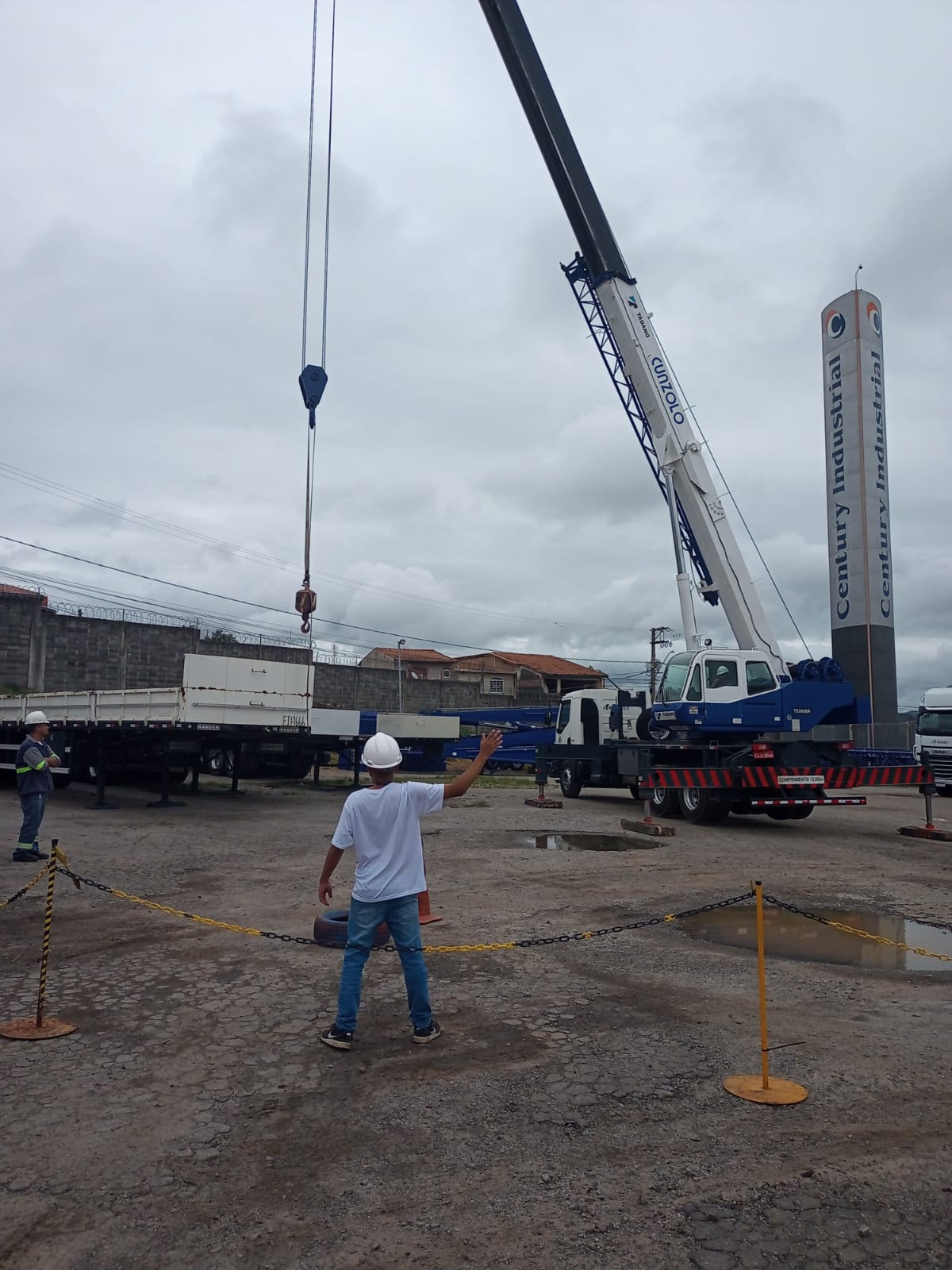 Treinamento de Sinaliza��o na Cunzolo de S�o Jos� dos Campos