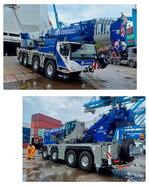 Guindaste Liebherr LTM 1120-4.1 Cunzolo