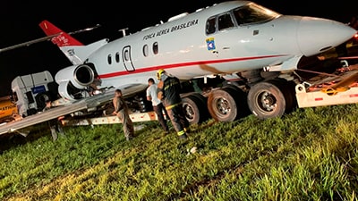 Opera��o da Cunzolo para resgate de avi�o