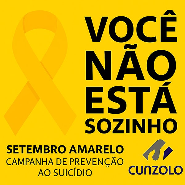 Setembro Amarelo na Cunzolo