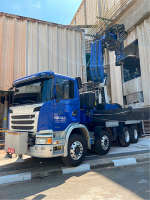 Fassi F1950 e equipe de remoção em indústria de Jacareí/São Paulo 