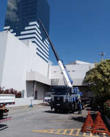 Guindaste ATF 130 e Guindauto Fassi F310 em Operação