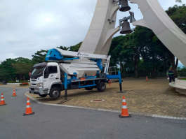 Satisfação gera fidelidade: Operação de Manutenção no Campanário de Aparecida, SP